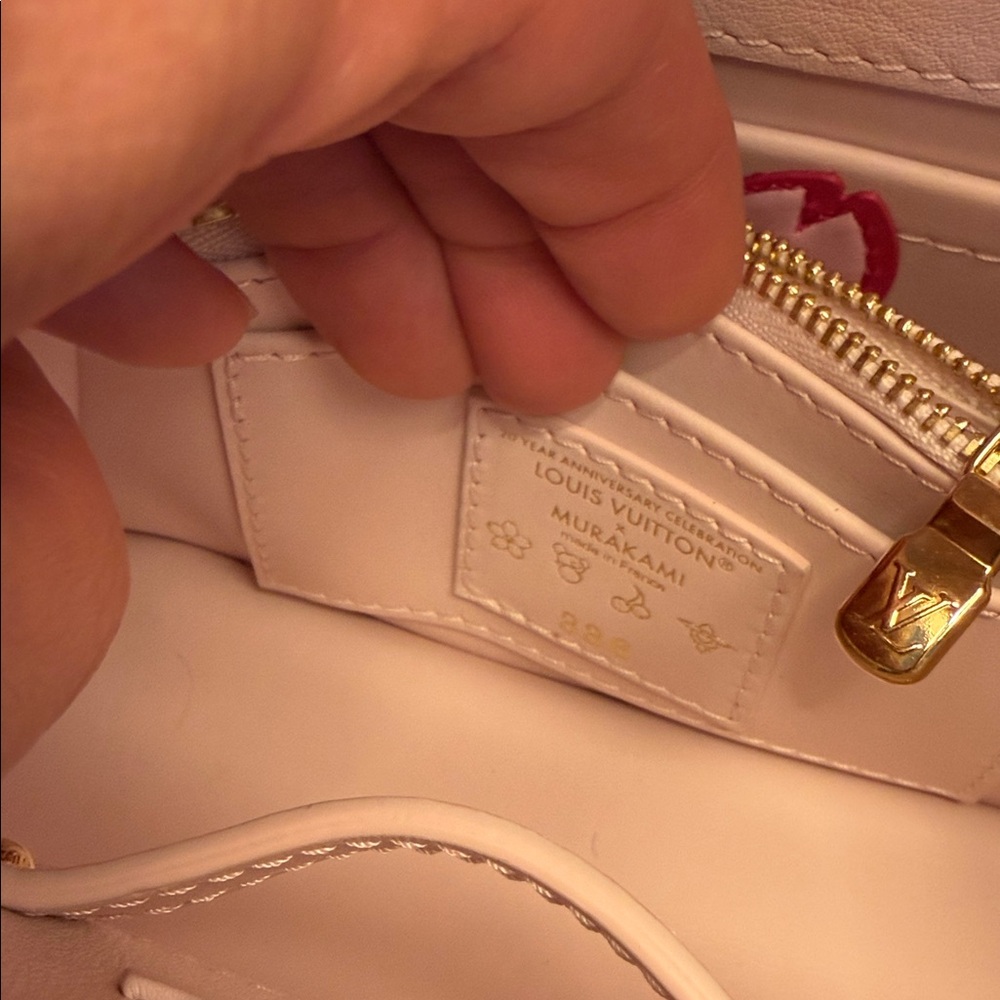 Louis Vuitton LV x TM Cherry Blossom Capucines Mini⭐️Limited Edition⭐️ Numbered - Picture 5 of 8